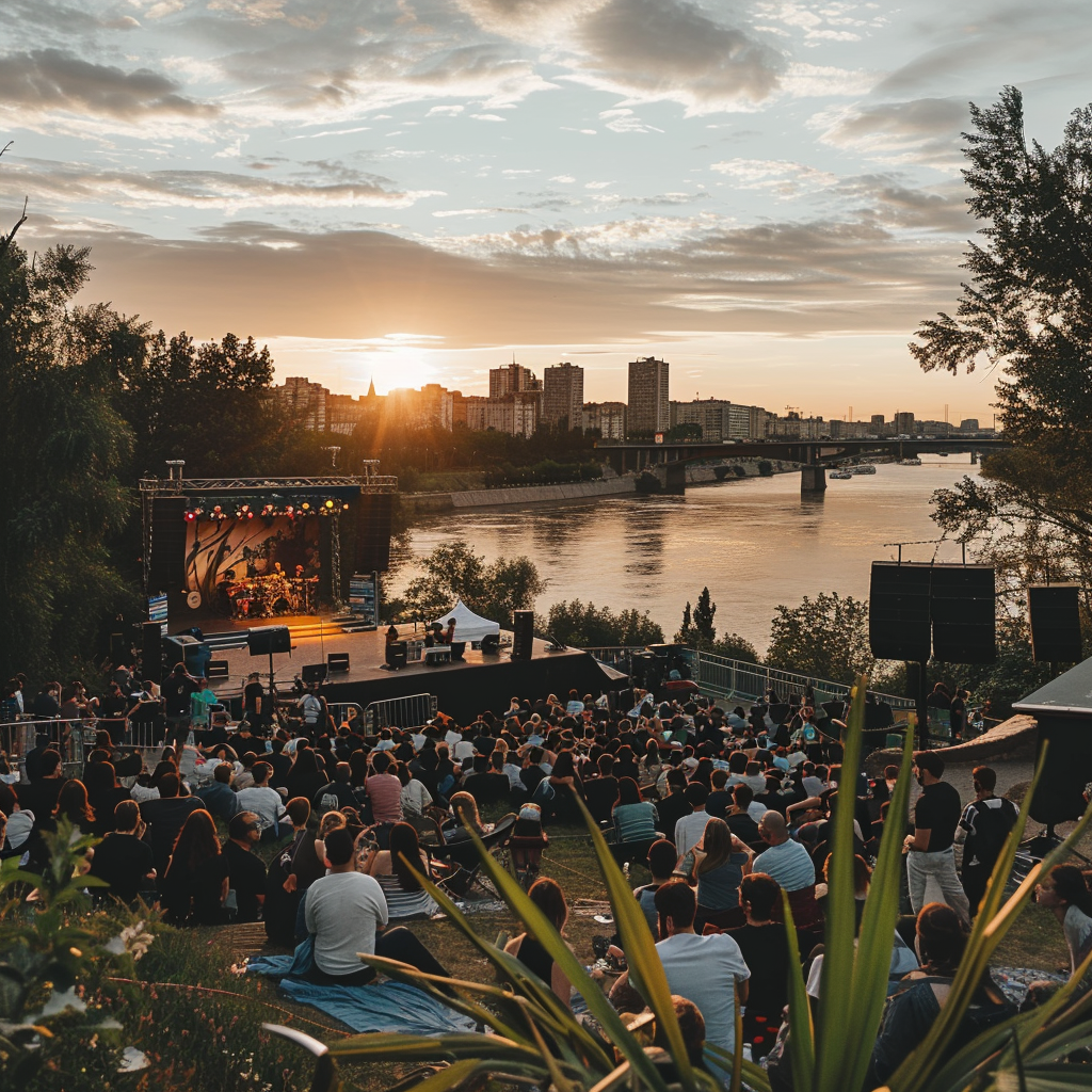 Культурные события набережной: летние концерты и шоу на берегу Дона